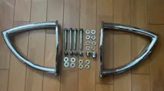 ズーマー フロントディスク化キット 全セット シルバー ruckus