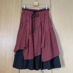 ドッキング アシンメトリースカート