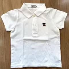 DOUBLE.B ポロシャツ 100サイズ ホワイト