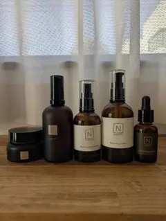 Nオーガニック　空き瓶5点セット