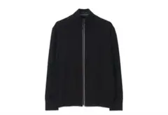 ポールスミスPaul Smithサイクルストライプ ジップアップニット ブラック