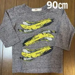 waskバナナプリントTシャツのサムネイル