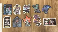 ジョジョの奇妙な冒険 3部 空条 承太郎 ステッカーシール 10枚セット