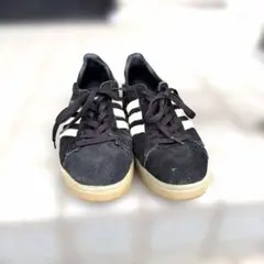 adidas CAMPUS ブラック スエード スニーカーのサムネイル
