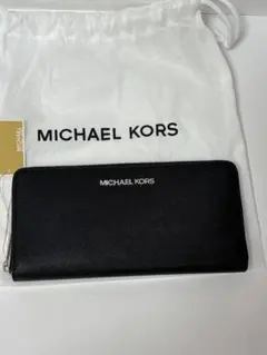 MICHAEL KORS Jet Set Travel ブラック長財布