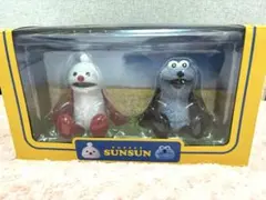パッピーバック　パペットスンスン　フロッキーフィギュアセット　セブンイレブン限定