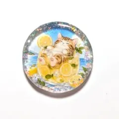 猫柄 ヘアゴム レジン ティータイム - メルカリ