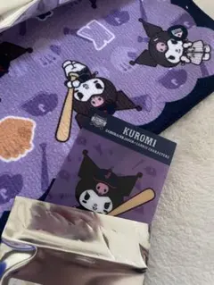 タイトー　一番くじ　wbc サンリオ　クロミ　ハンドタオル　クリアカードセット