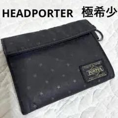HEAD PORTER ブラックビューティー　星柄メッセンジャーバッグ ヘッドポーター ビューティー ショルダーバッグ 星柄 PORTER