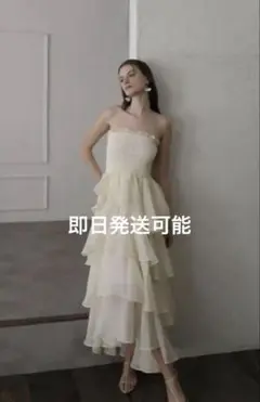 【新品未使用】maison celon ワンピース ドレス ホワイト DRESS – célon
