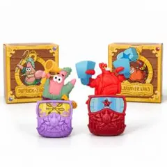 【海外限定】マクドナルド公式 ワンピース スポンジボブ ハッピーセット ２個