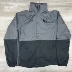 古着 adidas アディダス ジップアップ ジャケット S グレー