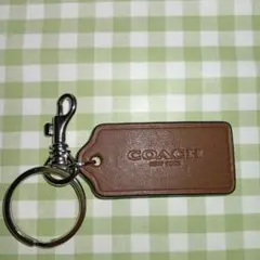 COACH レザー キーホルダー チャーム