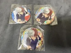 轟焦凍 缶バッジ 3個セット ヒロアカ 僕のヒーローアカデミア