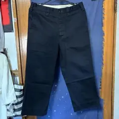 COOTIE クーティ　チノパン　黒クロップドパンツ