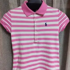 美品✨Polo Ralph Lauren 半袖ボーダーポロシャツM140cm