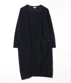 TOCCA トッカ　ロングカーディガン　ネイビー　クリーニング済