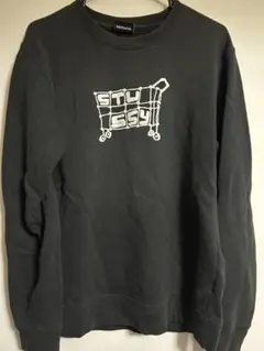 Stussy スウェット トレーナー M 黒