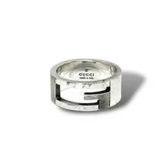 GUCCI グッチ Gリング 指輪 11号 SV925 レディース メンズ
