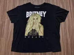 ブリトニー・スピアーズ 2021リイシュービジュアルTシャツ ブラック ブリトニー・スピアーズ 2021リイシュービジュアルTシャツ ブラック