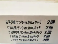 けいおん きゅんキャラ サンタver フィギュア セット