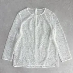 ANAYI 総レースブラウス　チュール　38 アナイのサムネイル