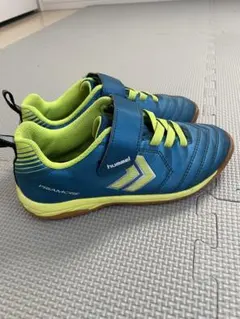 hummel 青/黄 スリッポンシューズ　19.5cmのサムネイル