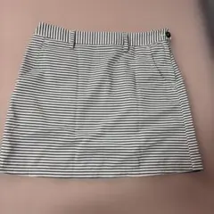 adidas ゴルフ用　ミニスカート ボーダー柄のサムネイル