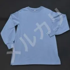 GU ライトスウェットオーバーサイズT スエット XSサイズ ブルー 水色