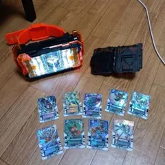 仮面ライダー ガッチャード、レジェンド、変身ベルトとカード9枚セット