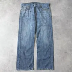リーバイス569 Levis W34 ブルーデニム 青 古着 ヒゲ 20463 - メルカリ