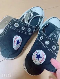 CONVERSE ALL STAR ブラック ハイカット22.5センチ