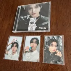 StrayKids スキズ GIANT fC盤ハンHAN 両面トレカ 3種コンプ