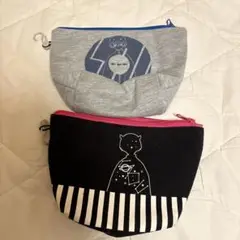 Sou しまむらコラボ　ポーチ(缶バッジつき)