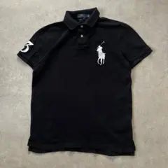 Ralph Lauren ビッグポニー 短丈 ポロシャツ y2k swag 黒 - メルカリ