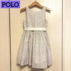 ラルフローレン 花柄ノースリーブワンピース 110cm