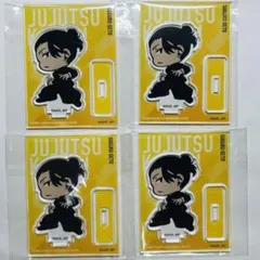 呪術廻戦 懐玉・玉折 大交流展 ミニキャラ アクリルスタンド 缶バッジ 夏油傑