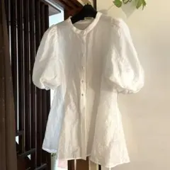 5部袖チュニック　美品のサムネイル