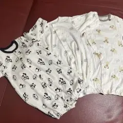 ロンパース・カバーオール 3点セット 新生児 60