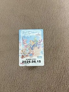 ディズニーリゾートライン フリーきっぷ ダッフィー＆フレンズのサムネイル