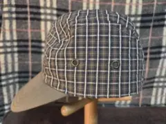LACOSTE チェック柄 ジェットキャップ　男女両用