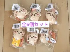 うさぎだらけくじ E賞 ぬいぐるみバッジ 6個セット（コンプリート）