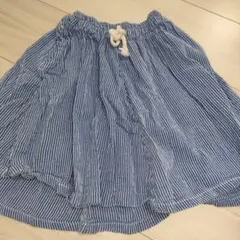 3can 青と白ストライプスカートのサムネイル