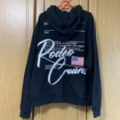 RODEO CROWNSパーカー　ブラック新品