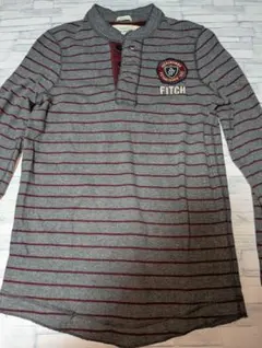 ★★Abercrombie & Fitch ヘンリーロンT★中古品★★