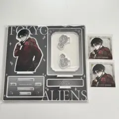 東京エイリアンズ 憂炎 アクリルジオラマ ドレスアップ 特典 ステッカー
