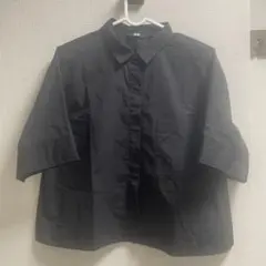 UNIQLO 半袖シャツ ブラック Mサイズのサムネイル
