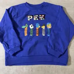 PEZ ペッツ　トレーナー　ブルー　120 新品未使用