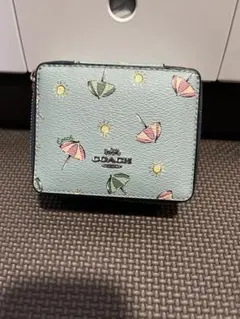 未使用　coach コーチ　アクセサリーケース　旅行にも　コンパクト　ポーチ