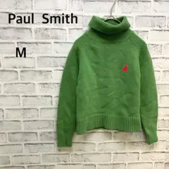アラジン様専用☆Paul Smith タートルネックニット グリーン M